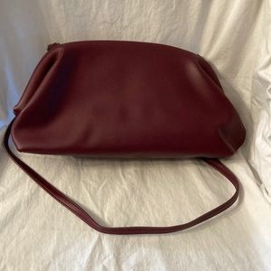 NWOT.  Burgundy shoulder bag